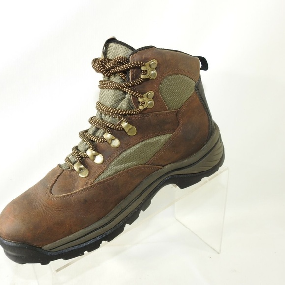 Timberland Size 7 M Brown Leather Boots Mens R3B12 main image 5
